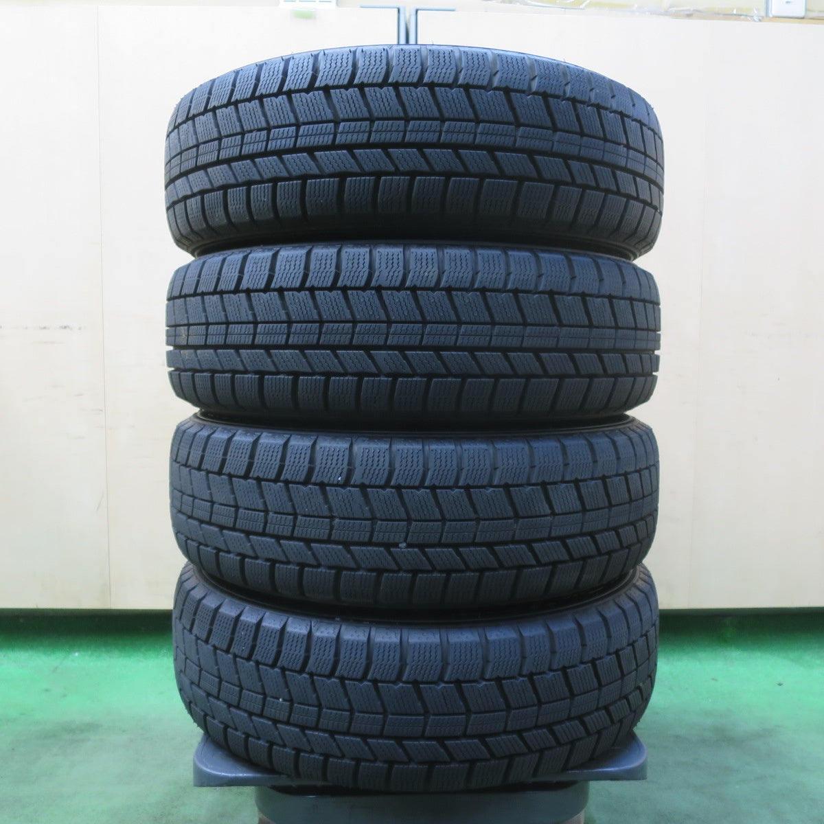 バリ溝!23年!キレイ!ほぼ10分★スタッドレス 165/65R14 オートバックス ノーストレック N5 TEAD テッド 14インチ PCD100/4H★5122012イス