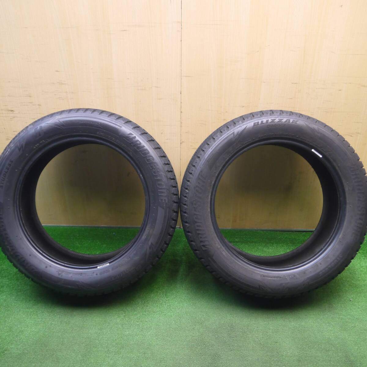 2本価格★スタッドレス 235/55R18 ブリヂストン ブリザック DM-V3 ハリアー RAV4 ヴァンガード レクサスNX等★5011716Hスタ