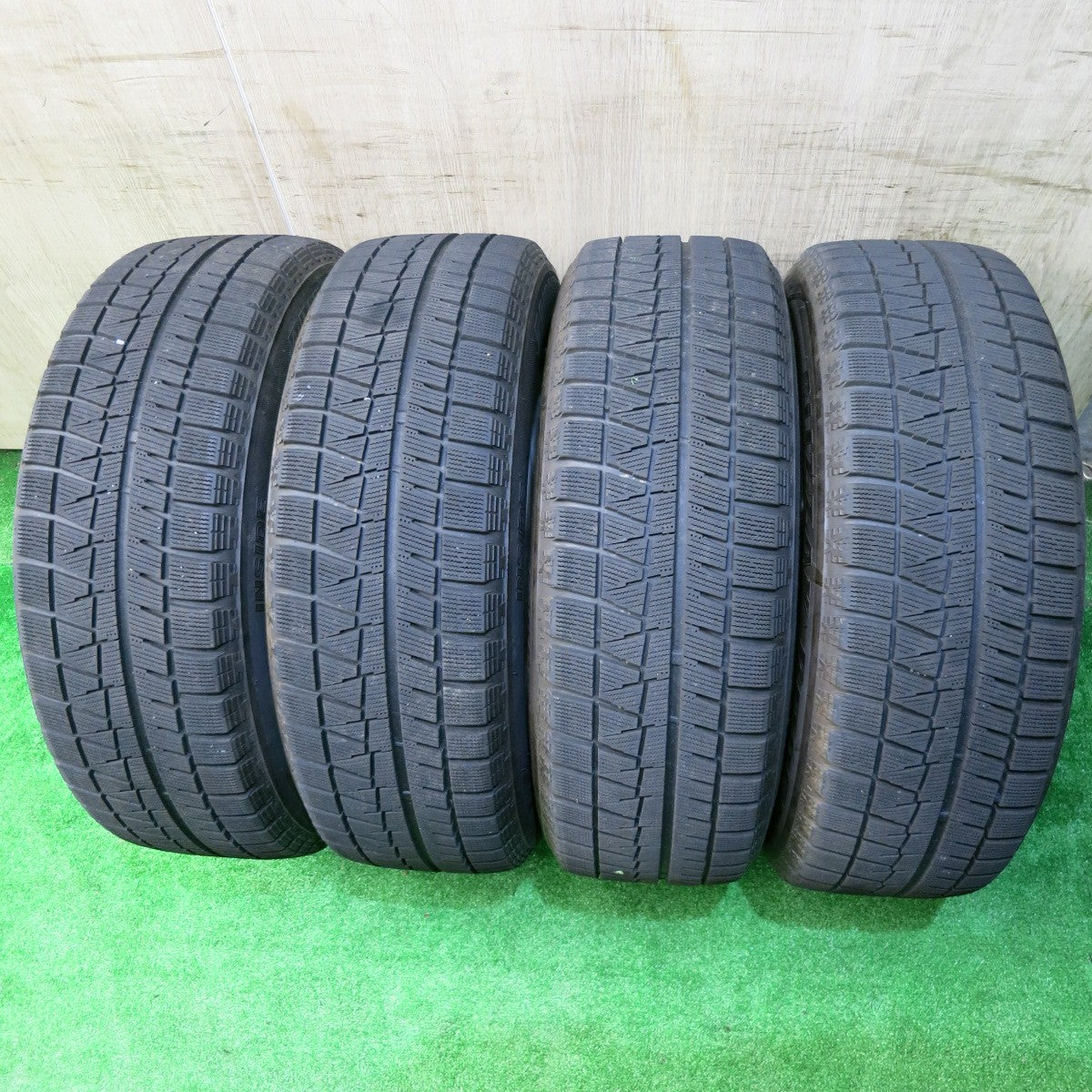 キレイ★スタッドレス 215/60R16 ブリヂストン ブリザック REVO GZ BALMINUM バルミナ 16インチ PCD114.3/5H★5051303NJス
