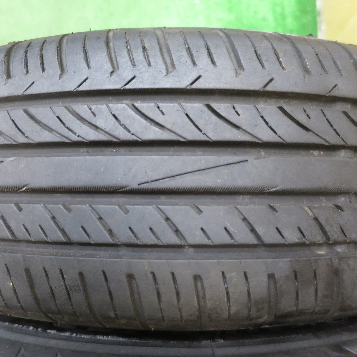 バリ溝!23年!9分★155/65R14 ミレバー ハーモニック MP270 SCHNEIDER ATECH シュナイダー 14インチ PCD100/4H★5072902NJノ