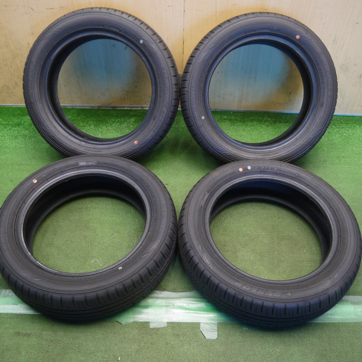 新車外し!26年◎165/60R15 ダンロップ エナセーブ EC300+ タイヤ 15インチ デリカミニ ハスラー ソリオ ピクシス キャスト 等◎6100704Hノタ