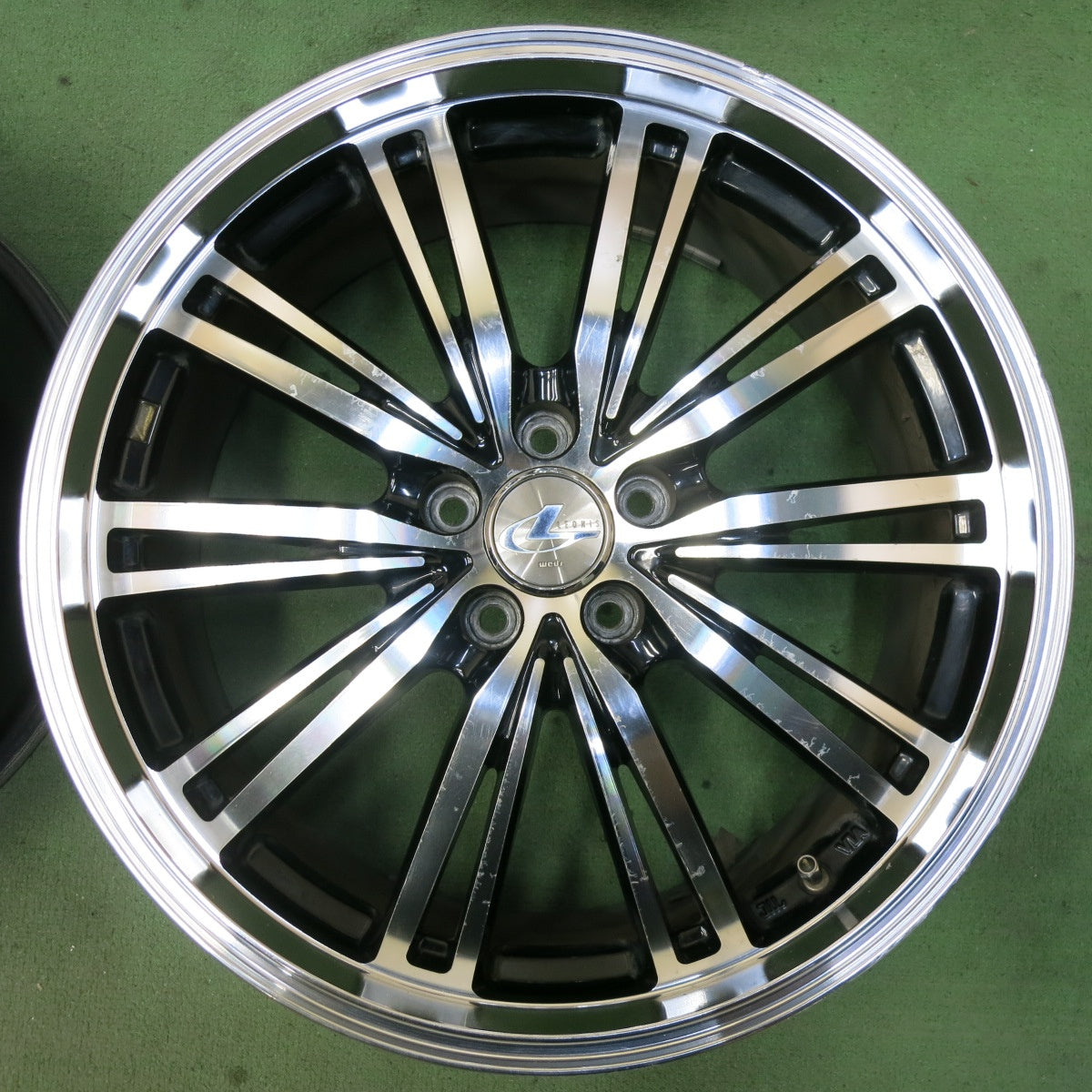 4本価格★プリウス 等 LEONIS TR weds 18インチ 18×7J レオニス ウェッズ PCD100/5H★5071101SYホ