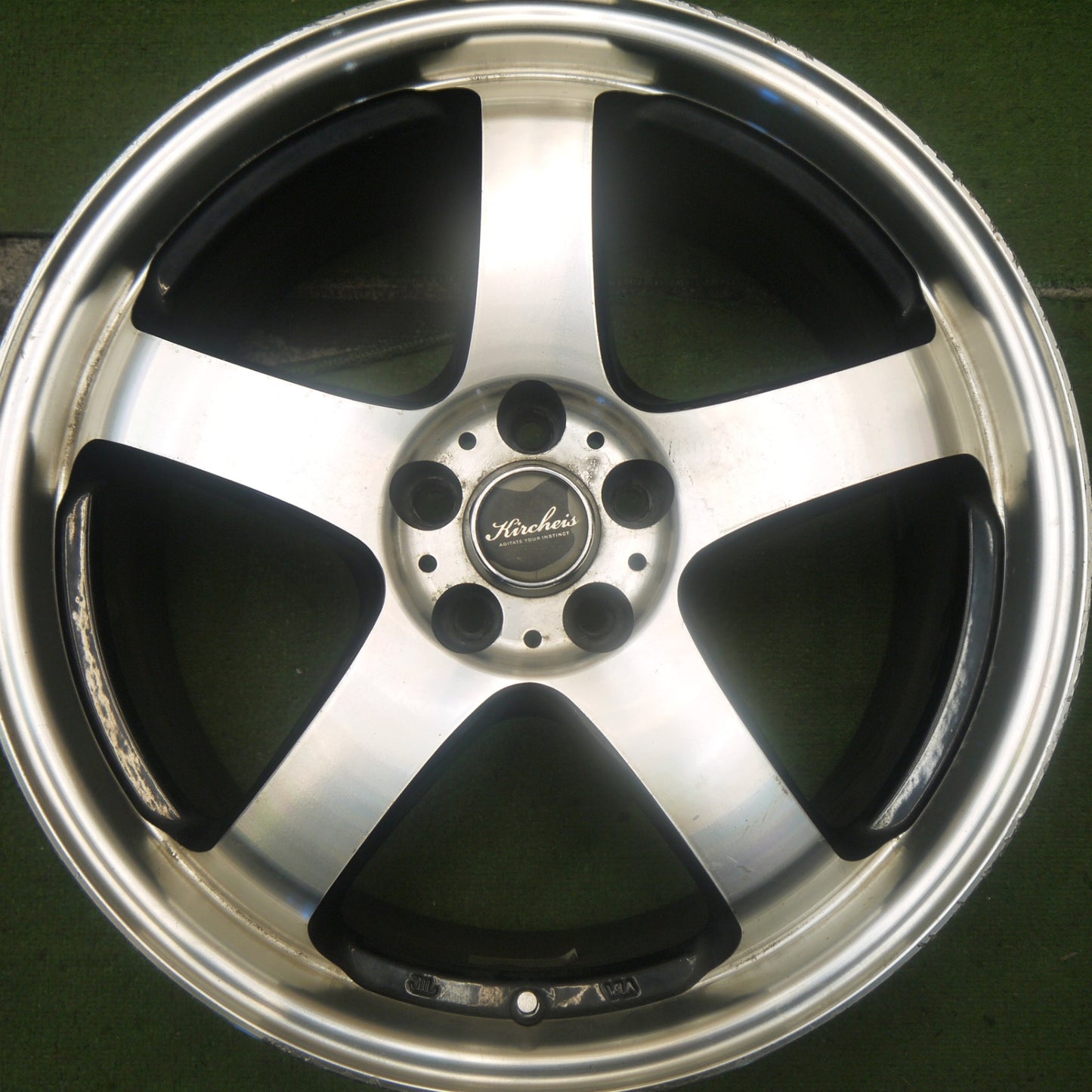 4本価格★プリウス 等 Kircheis キルヒアイス 18インチ ホイール 18×8J PCD100/5H★5090503Hホ