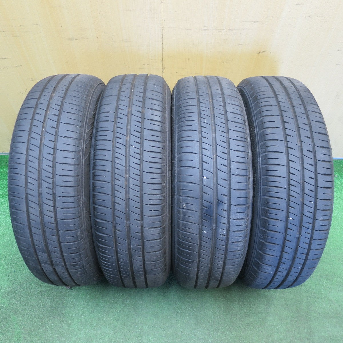 バリ溝!23年!9.5分★175/65R15 オートバックス Maxrun Efficia BROCKEN DS25 ブロッケン 15インチ PCD100/4H★6051012NJノ