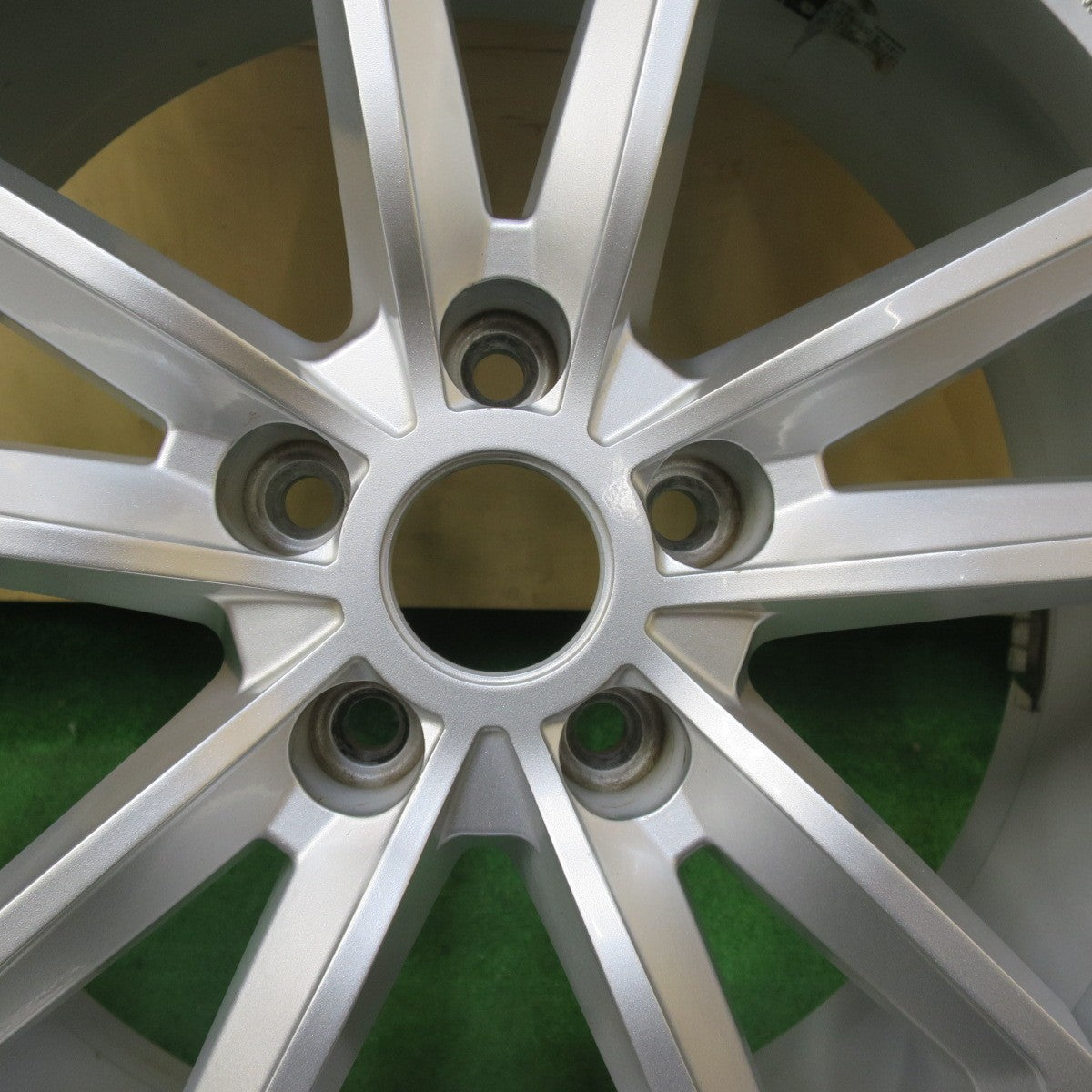 バリ溝!キレイ!9分★BMW 等 AGA WELT 265/50R19 スタッドレス ブリヂストン ブリザック DM-V3 19インチ ヴェルト PCD112/5H★5050212イス