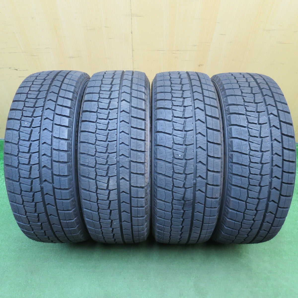 ほぼ未使用!23年★スバル レガシィ 純正 215/55R17 スタッドレス ダンロップ ウインターマックス WM02 17インチ PCD100/5H★6033101NJス