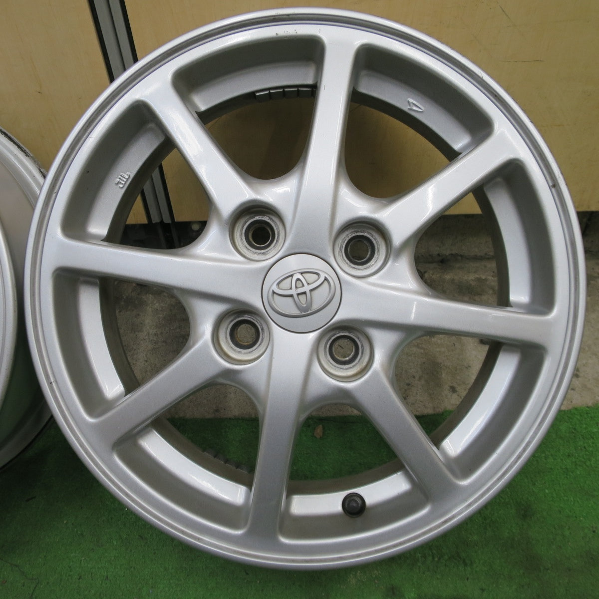 4本価格◎トヨタ ピクシス ダイハツ ミライース 純正 ホイール 14インチ 14×4.5J PCD100/4H◎6100704NGホ