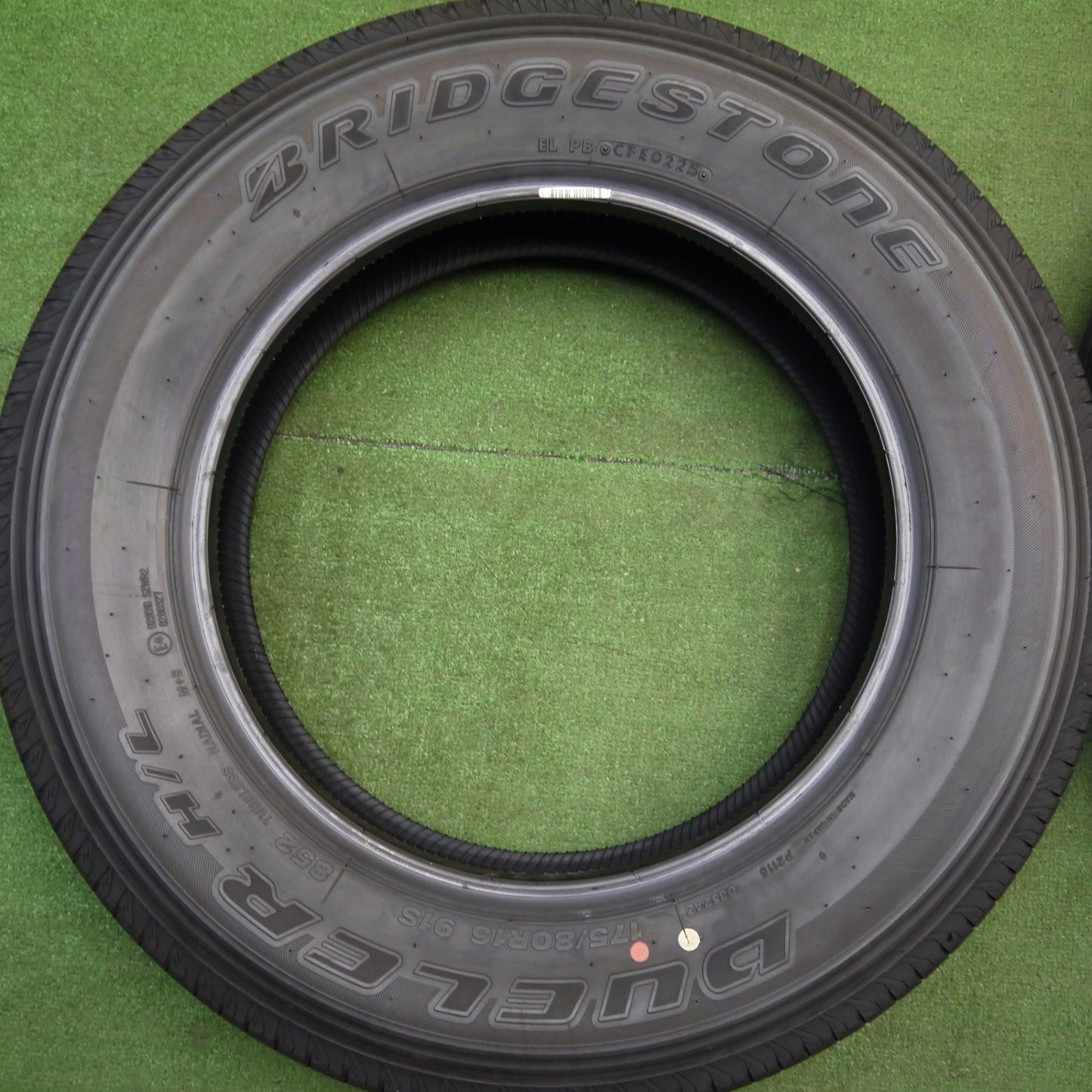 新車外し!25年★ジムニー 等 175/80R16 ブリヂストン デューラー H/L 852 タイヤ 16インチ★5050203Hノタ