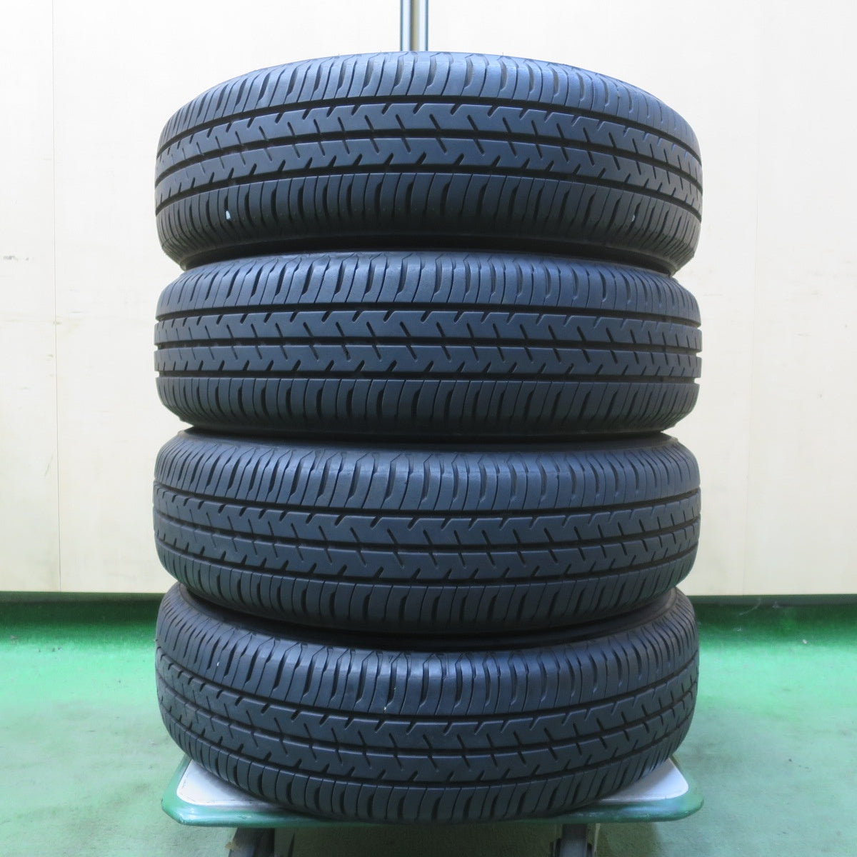 4本価格◎ダイハツ ミライース 純正 スチール 155/65R14 セイバーリング SL101 14インチ PCD100/4H◎6071301イノ