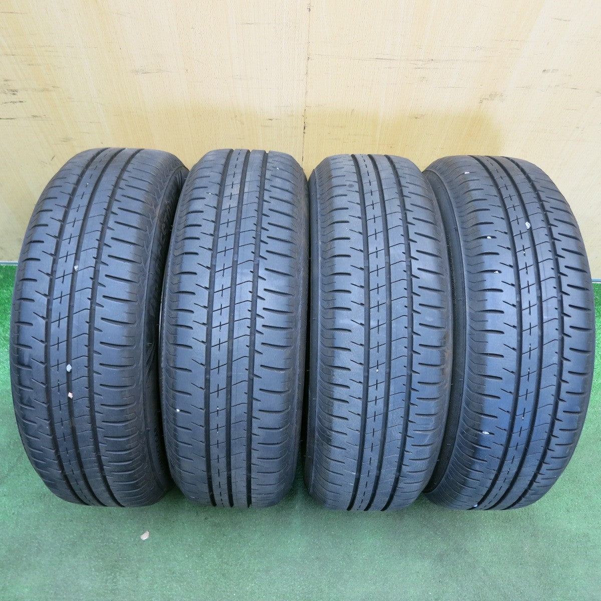 バリ溝!23年!9分★ホンダ フィット 純正 スチール 175/65R14 ブリヂストン エコピア NH200C 14インチ PCD100/4H★6053102HAノ
