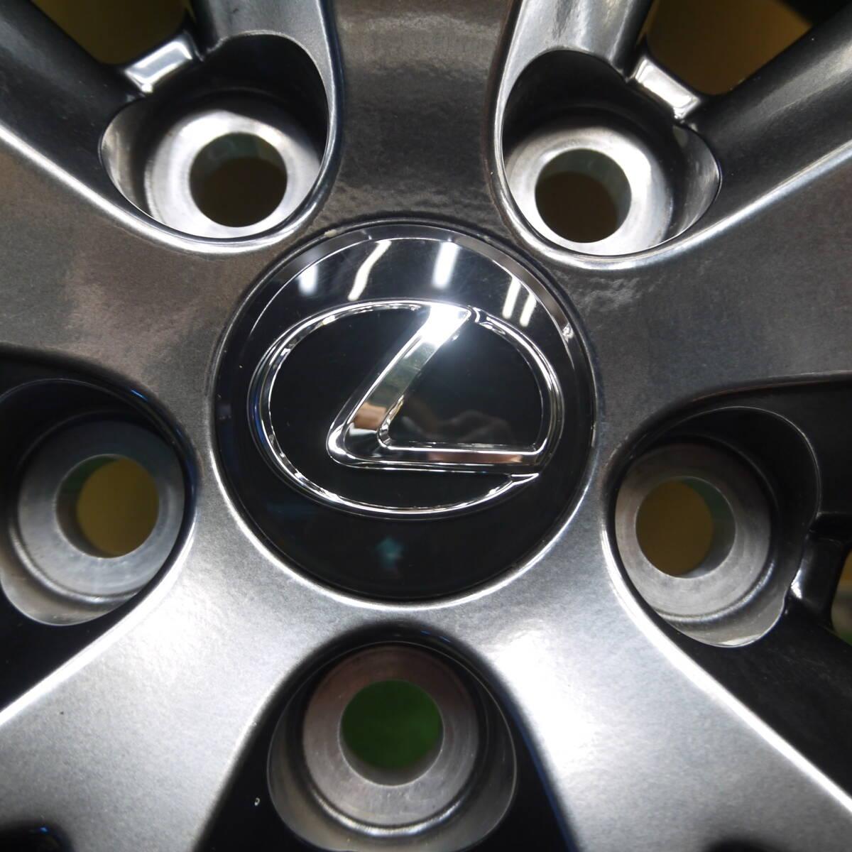 センサー付 バリ溝 綺麗 9.5分以上★レクサス NX 純正 235/55R18 スタッドレス ミシュラン X-ICE3+ PCD114.3/5H★4010908Hス