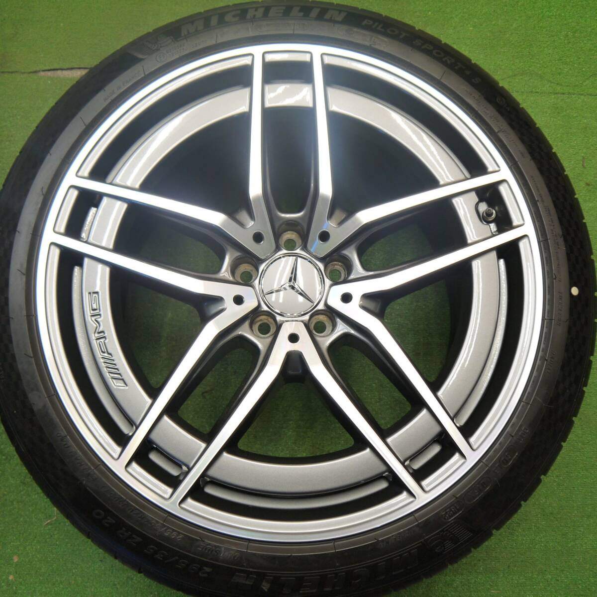 新車外し 22年★ベンツ R232 SL43 純正 AMG 265/40R20 295/35R20 ミシュラン パイロットスポーツ4S PCD112/5H★5031406Hノ