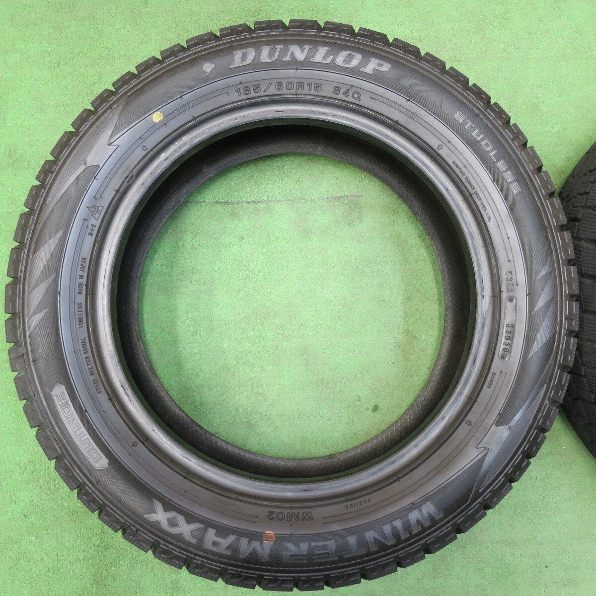 バリ溝!20年!ほぼ10分★スタッドレス 185/60R15 ダンロップ ウインターマックス WM02 タイヤ 15インチ アクア フィット 等★4112506イスタ