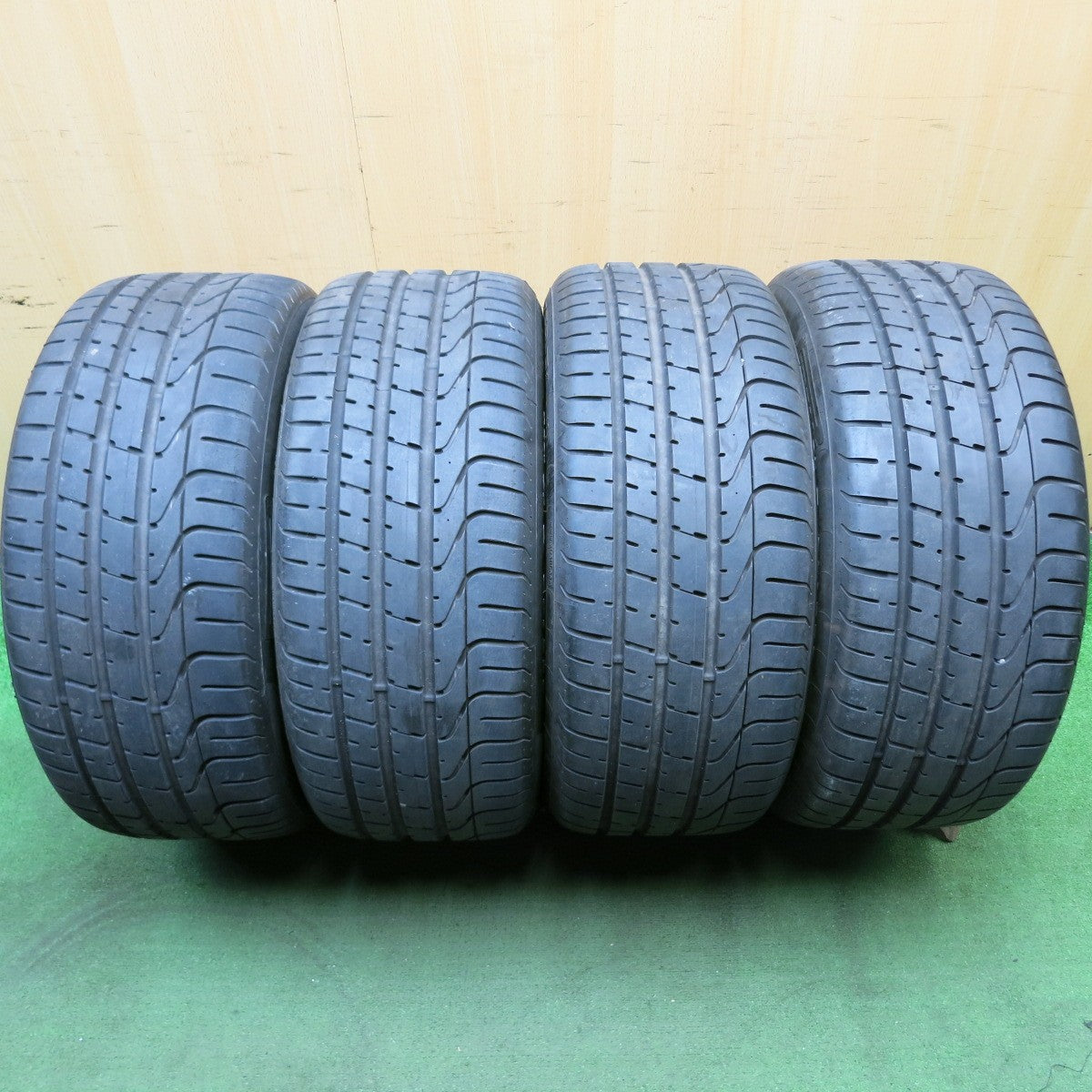バリ溝!キレイ!9.5分★アウディ A7 4G Sライン 純正 255/40R19 ピレリ PZERO TM Pゼロ 19インチ PCD112/5H★5072606HAノ
