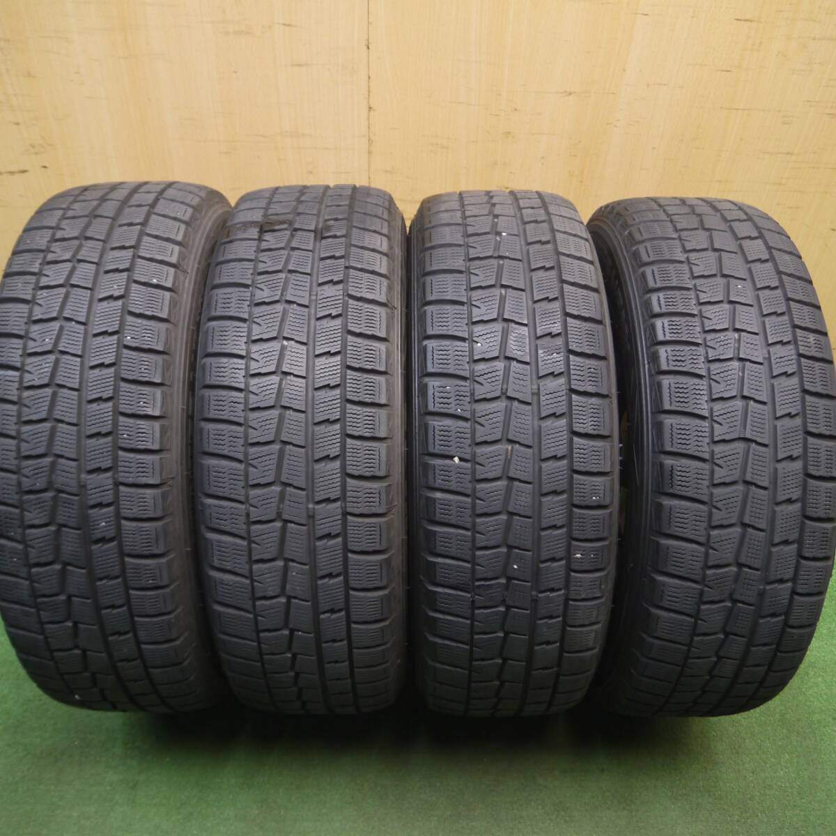 バリ溝!8.5分★スタッドレス 195/65R15 ダンロップ ウインターマックス WM01 Euro-S Stream MiD 15インチ PCD114.3/5H★5022602Hス