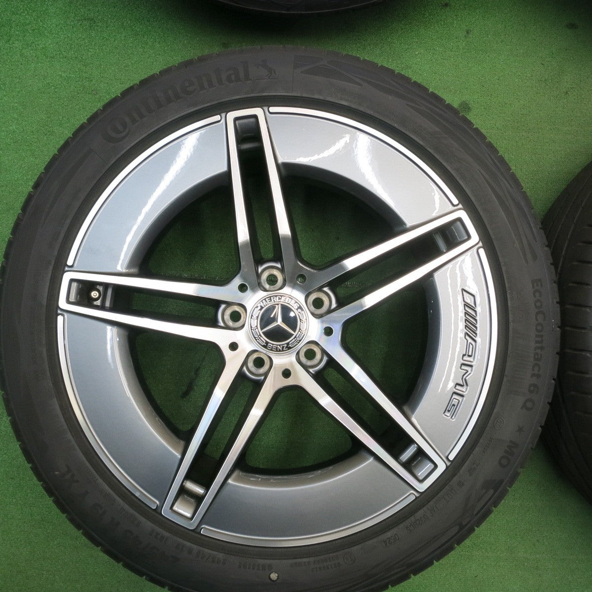新車外し!24年★ベンツ Eクラス W214 純正 AMG 245/45R19 275/40R19 コンチネンタル エココンタクト6 MO 19インチ PCD112/5H★5051701TNノ