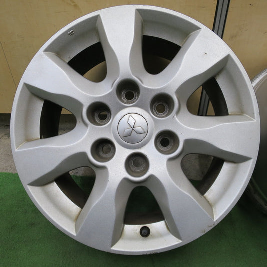 4本価格◎三菱 V98W V93W パジェロ 純正 ホイール 17インチ 17×7.5J PCD139.7/6H◎6090201NGホ