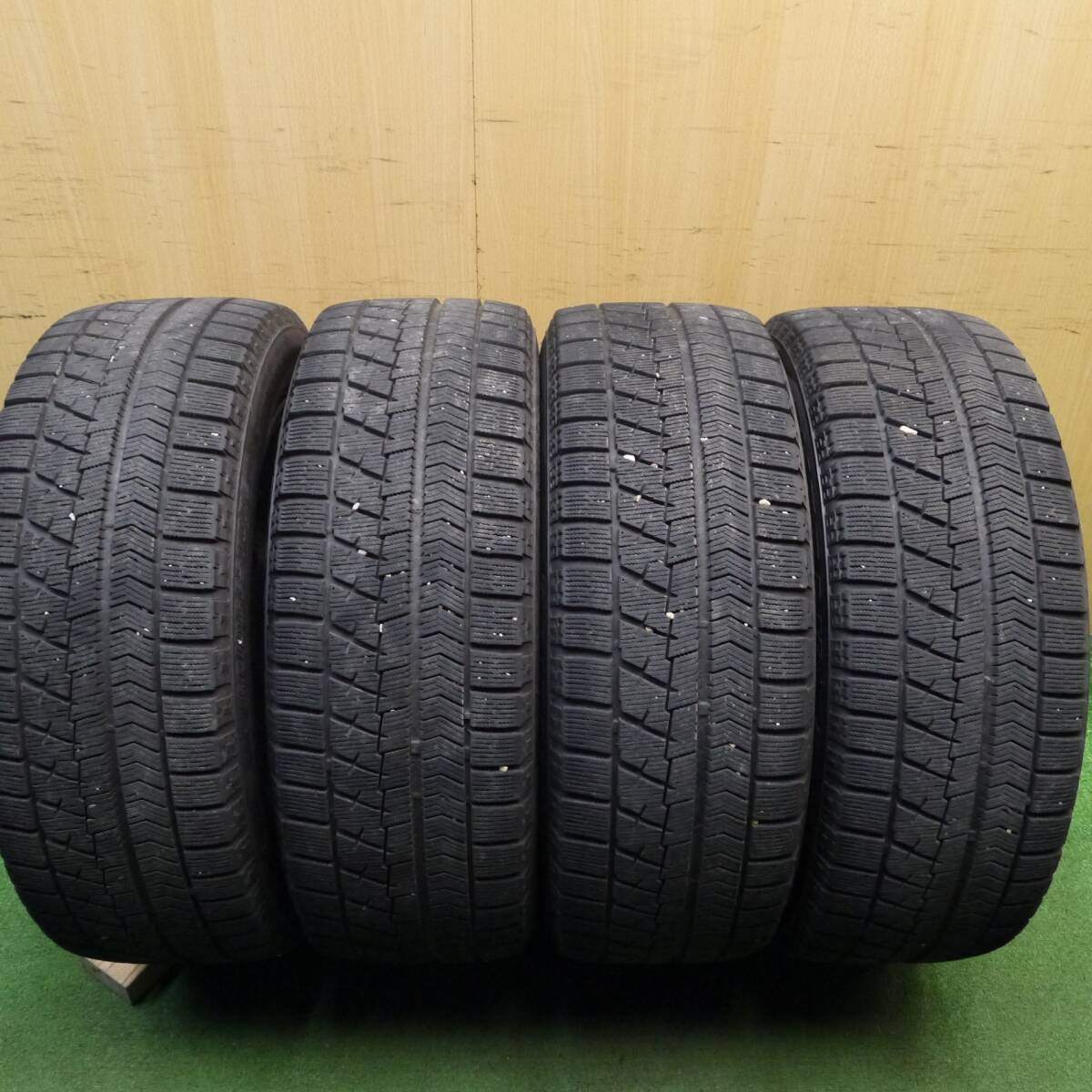 キレイ★ワーゲン 等 EUROTECH 215/55R17 スタッドレス ブリヂストン ブリザック VRX ユーロテック 17インチ PCD112/5H★5031708Hス