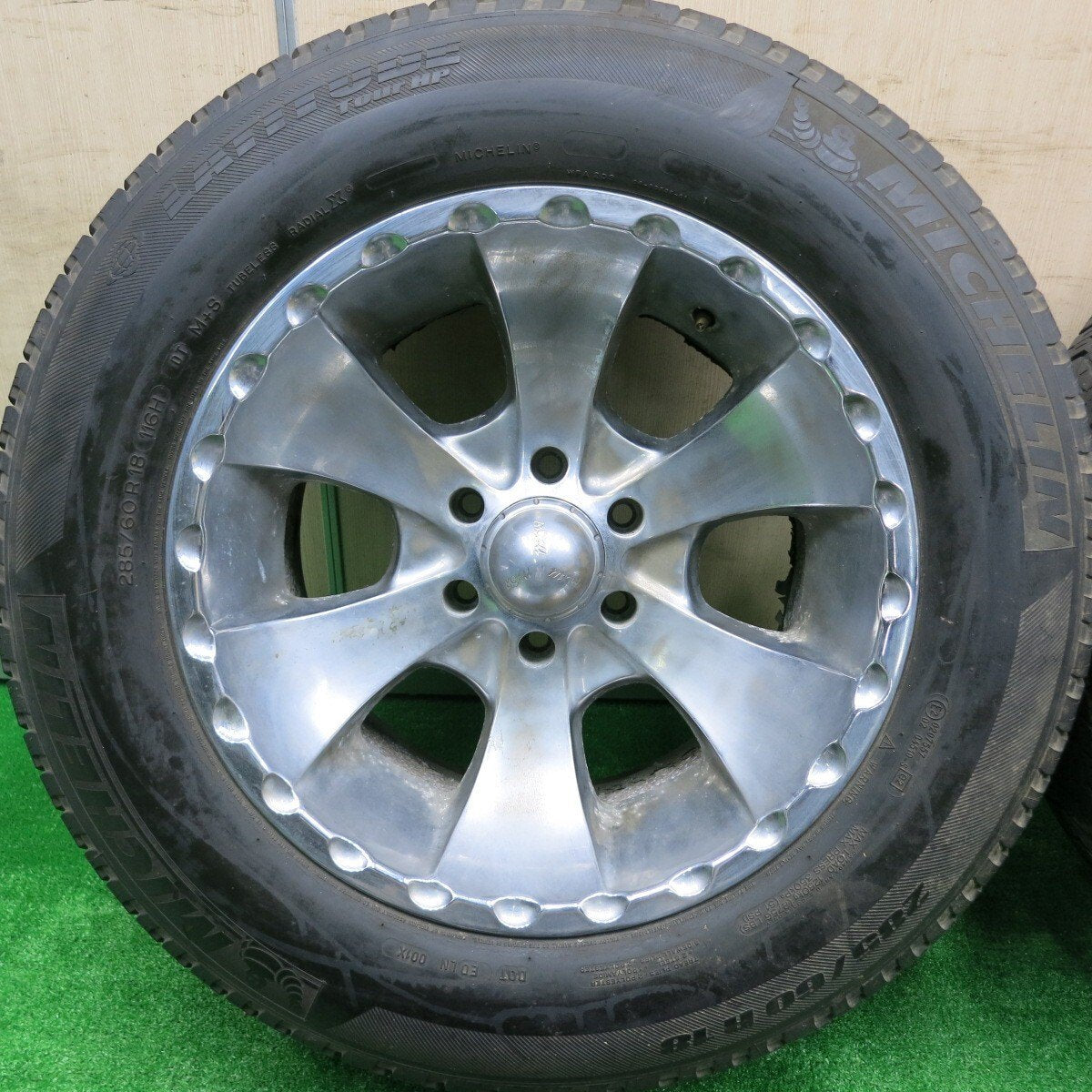 4本価格★MKW M-19 285/60R18 ブリヂストン デューラー H/T 684Ⅱ ミシュラン LATITUDE TOUR HP PCD139.7/6H★4073005HAノ