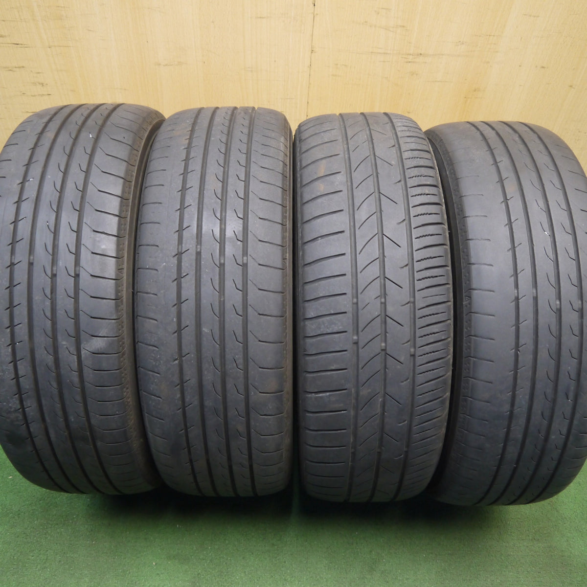 4本価格!22年◎日産 C27 セレナ 純正 195/60R16 ヨコハマ BluEarth-RV RV03 トーヨー トランパス MP7 16インチ PCD114.3/5H◎6090407Hノ