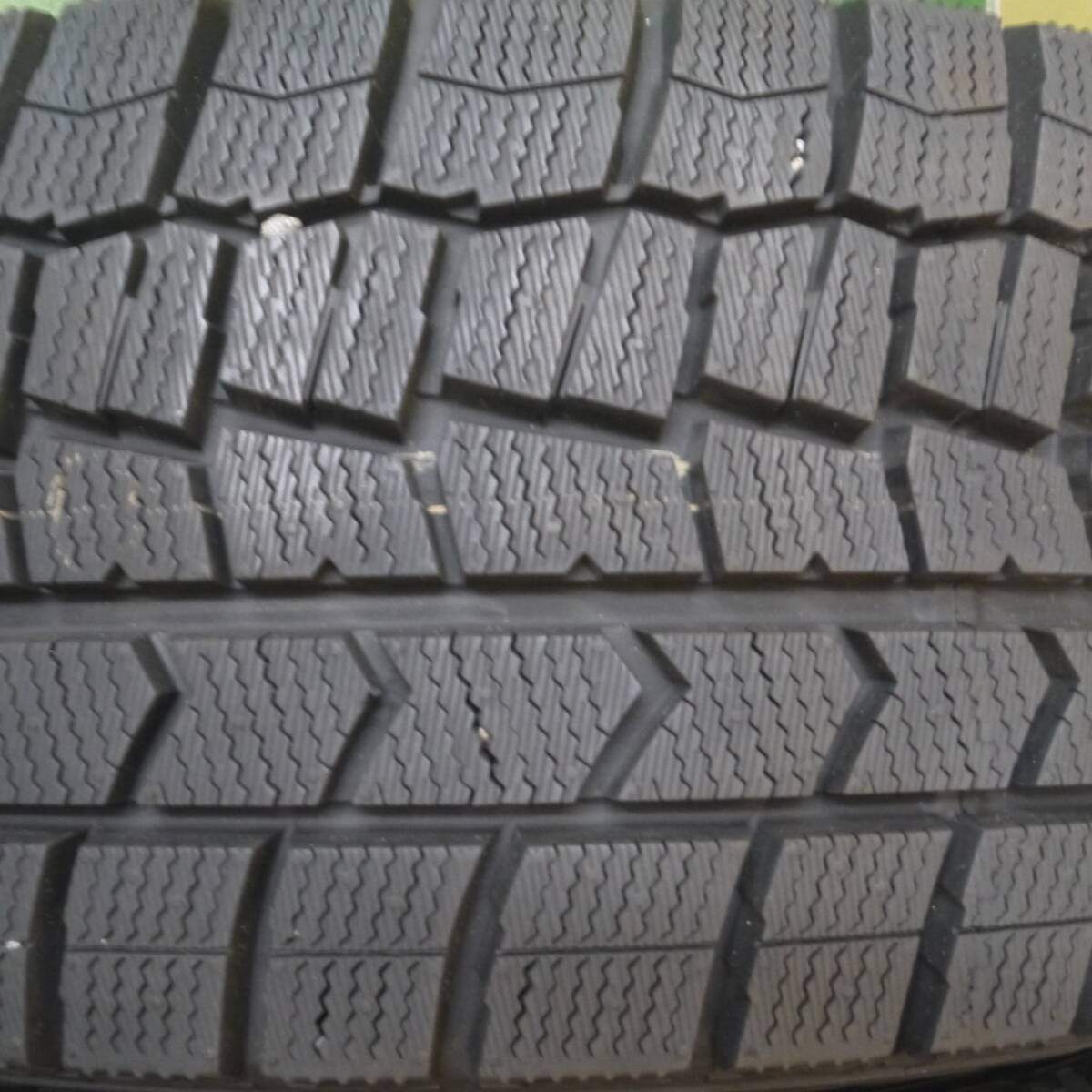 タイヤほぼ未使用!23年!キレイ★レガシィ 等 205/60R16 スタッドレス ダンロップ ウインターマックス WM02 SPORT ABELIA スポルト アベリア 16インチ PCD100/5H★5012111Hス