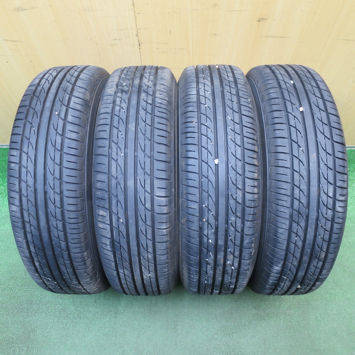 バリ溝!25年!9分★スズキ ワゴンR 純正 155/65R14 プラクティバ ヨコハマ製 14インチ PCD100/4H★6032411NJノ