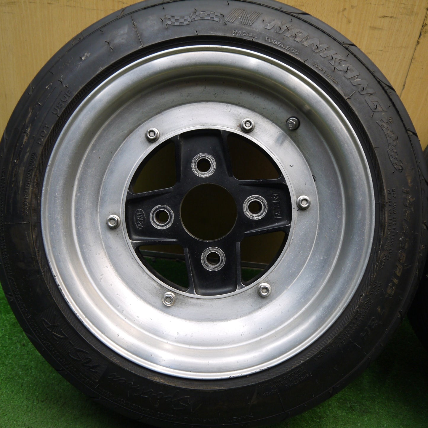 2本価格★SSR SPEED STAR タナベ MK-2 155/65R13 ナンカン Sportnex NS-2R スピードスター 13インチ PCD114.3/4H★5070104Hノ
