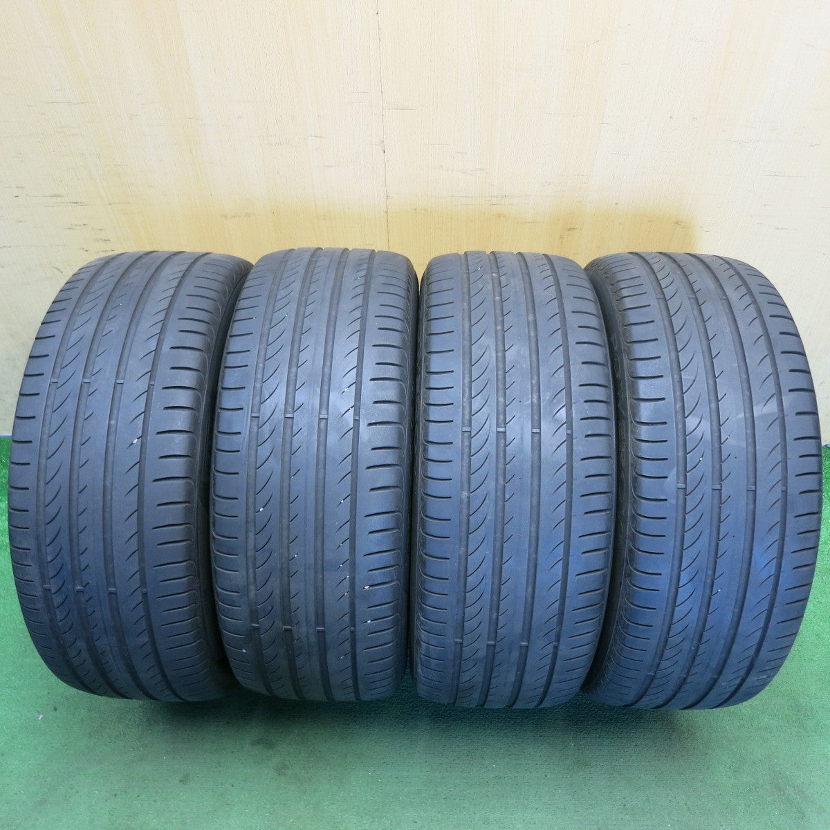 4本価格!22年◎ベンツ 等 O・Z MSW 74 235/45R18 ピレリ POWERGY OZ パワジー 18インチ PCD112/5H◎6081403HAノ