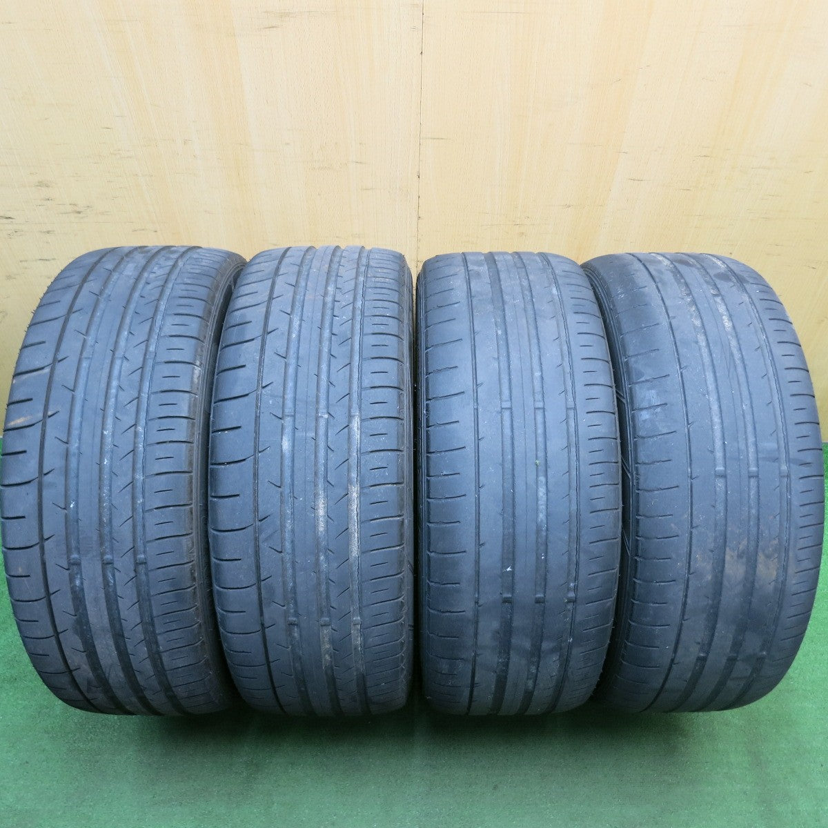 4本価格★WREST WS-7 245/45R20 ダンロップ SPスポーツマックス 050+ 20インチ ヴァレスト PCD114.3/5H★5062705AKノ