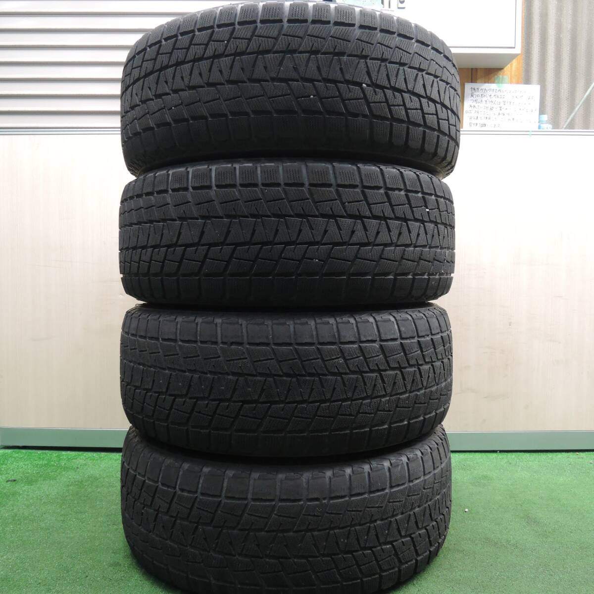 キレイ★ランクル 等 weds キーラー 285/60R18 スタッドレス ブリヂストン ブリザック DM-V1 KEELER 18インチ PCD150/5H★3111803HAス