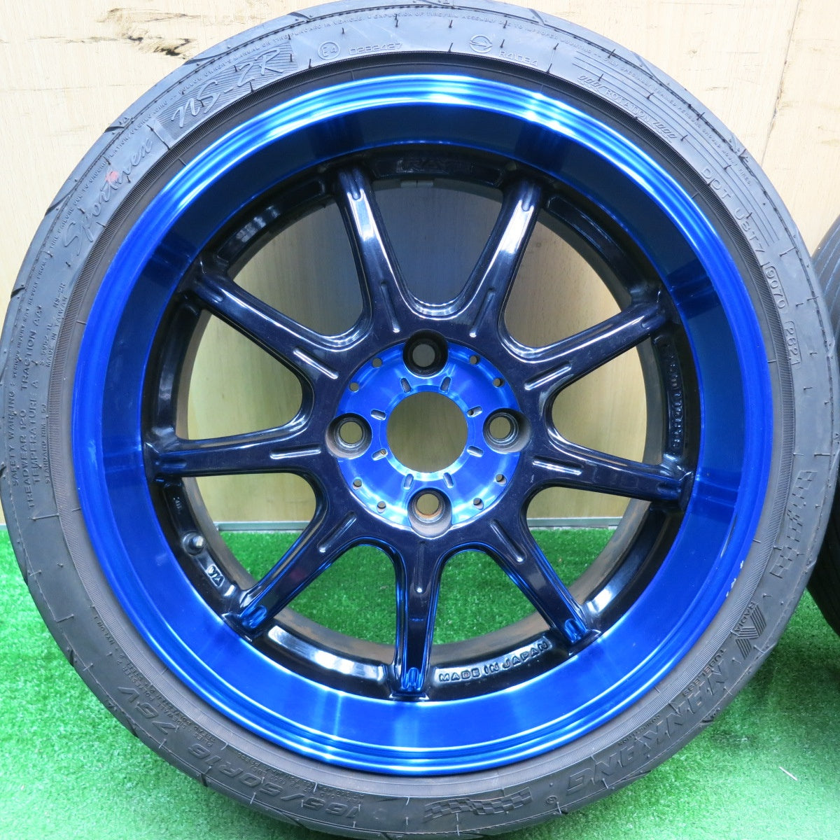 4本価格!21年★希少 S660 等 RAYS gramLIGHTS 57Gainer 165/50R16 195/45R16 ナンカン Sportnex NS-2R レイズ グラムライツ 16インチ PCD100/4H★5042708HAノ
