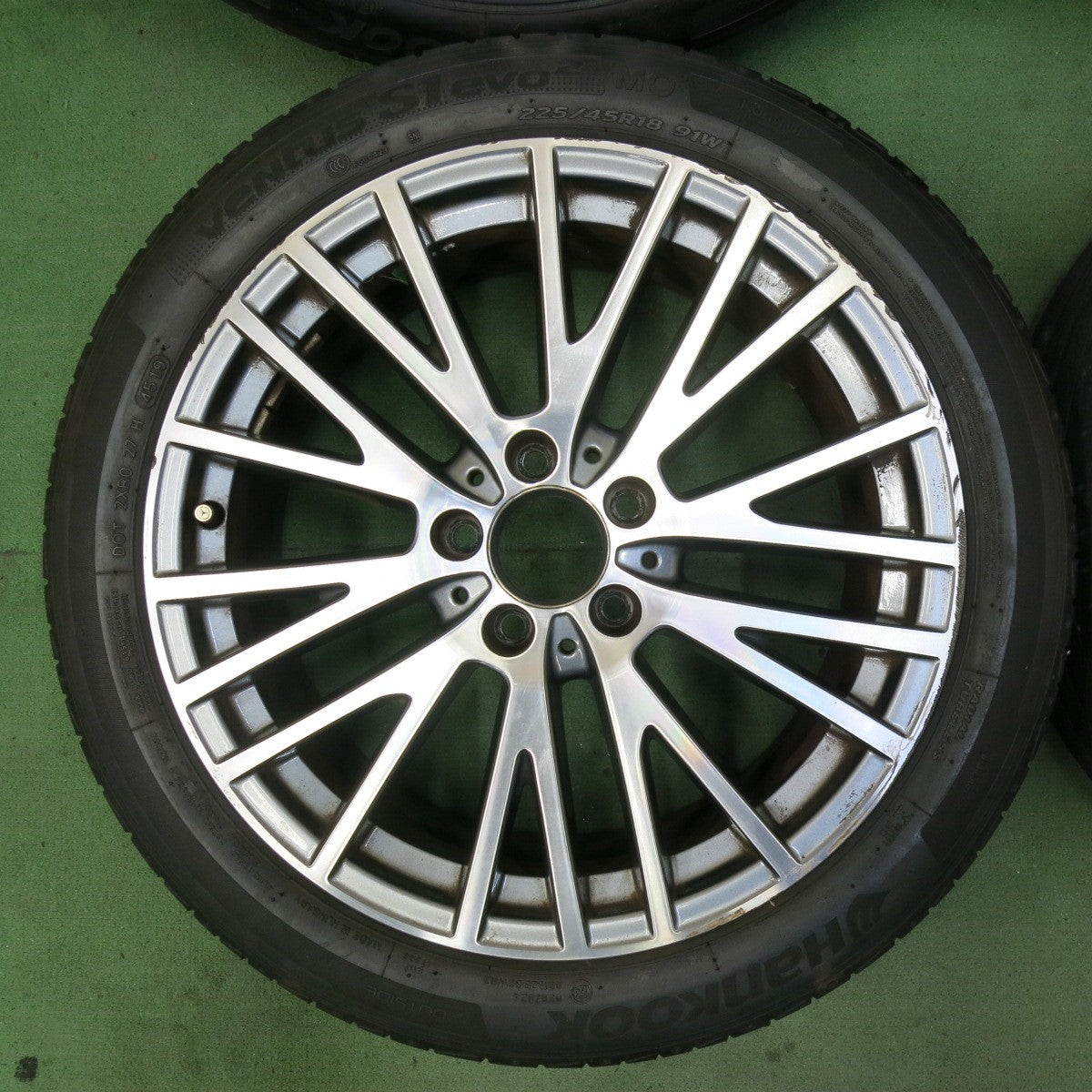 4本価格★ベンツ Aクラス W177 純正 225/45R18 ハンコック VENTUS S1 evo2 18インチ PCD112/5H★5082004SKノ