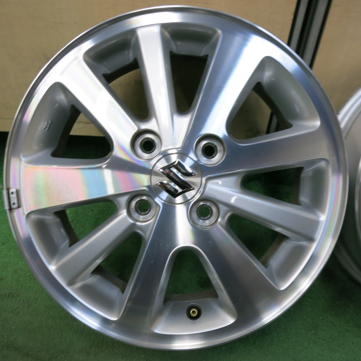 キレイ★スズキ DA17W エブリイ ワゴン 純正 ホイール 14インチ 14×4.5J エブリィ エブリー PCD100/4H★5042302SYホ