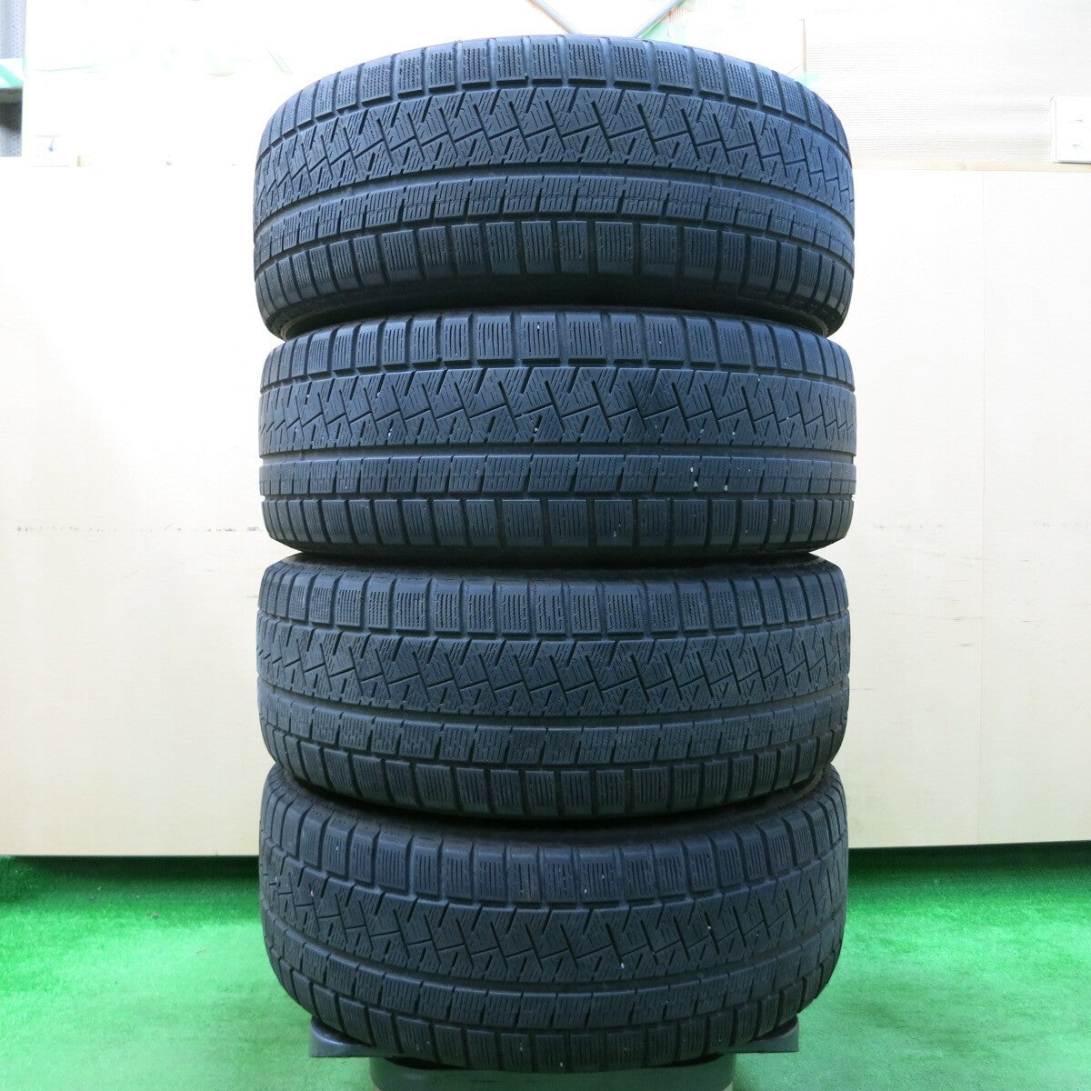 キレイ★ボルボ V60 純正 BORBET 215/55R16 スタッドレス ピレリ アイスアシンメトリコ 16インチ PCD108/5H★4010501イス