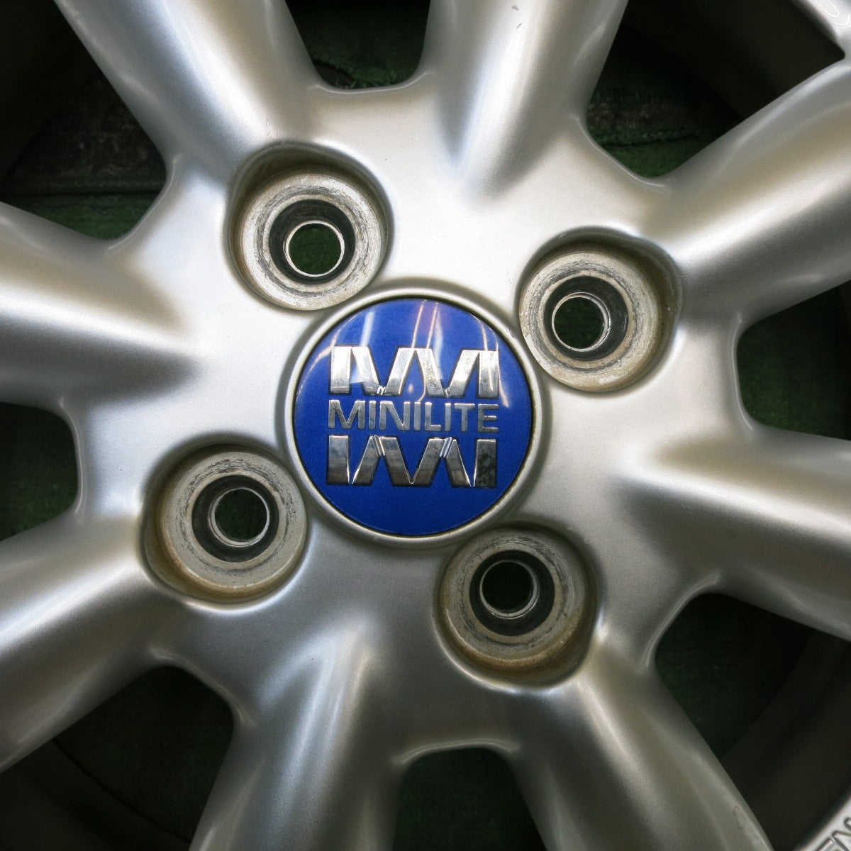 4本価格★ダイハツ ミラジーノ 純正 MINILITE ホイール 15インチ ミニライト 15×4.5J PCD100/4H★5081508HAホ