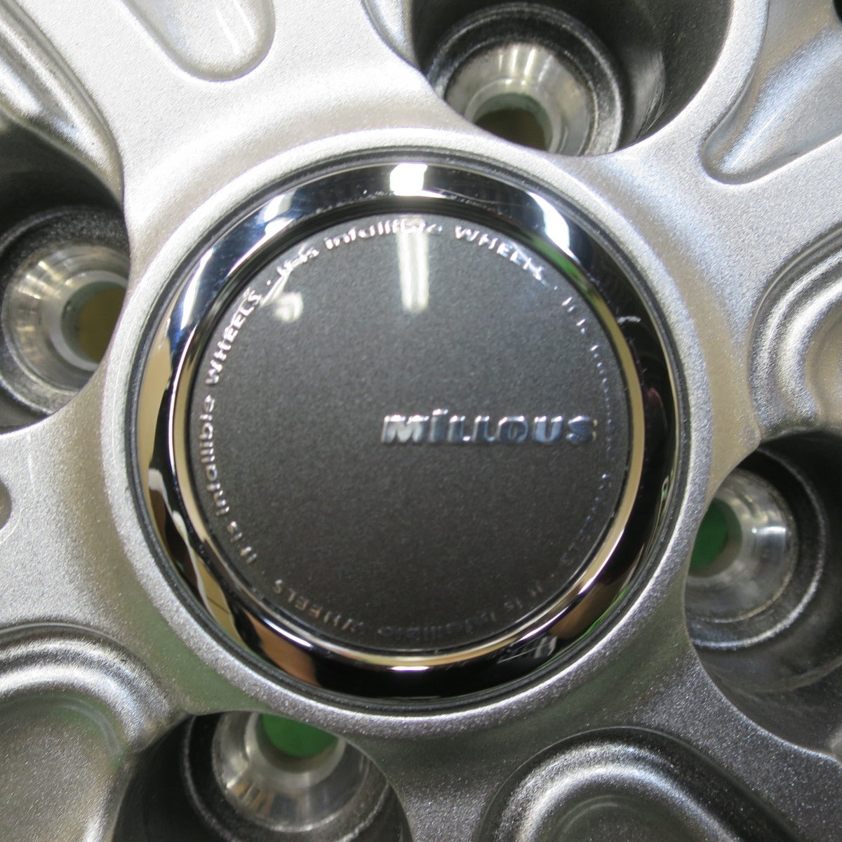 超バリ溝!キレイ!ほぼ10分★スタッドレス 175/65R15 ヨコハマ アイスガード iG50 プラス MiLLOUS ミルアス 15インチ PCD100/4H★5042509イス