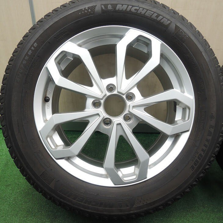 キレイ★255/55R18 スタッドレス AGA TAS ミシュラン LATITUDE X-ICE XI2 18インチ PCD112/5H★3112406TNス