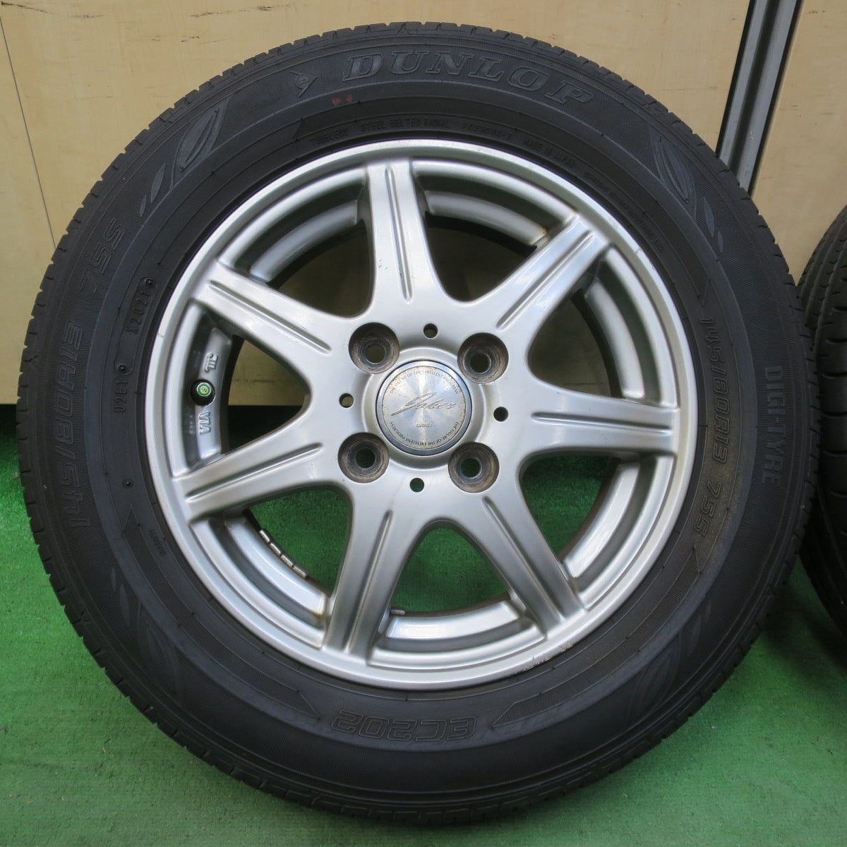 4本価格!21年★145/80R13 ファルケン シンセラ SN832i ダンロップ EC202 JOKER ジョーカー 13インチ PCD100/4H★5060507イノ