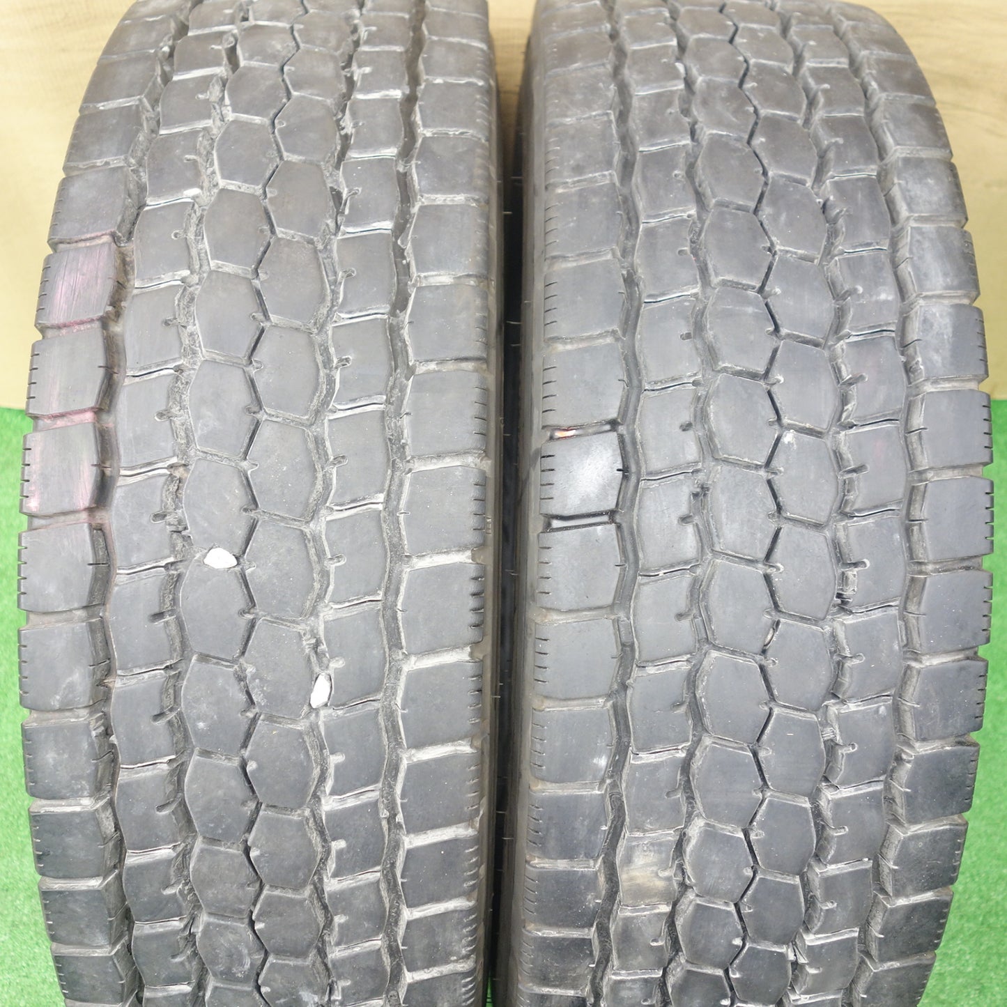 バリ溝!25年!9分!2本★トラック タイヤ 245/70R19.5 136/134J ブリヂストン M888 ミックス オールシーズン 19.5インチ★5122209KTスタ