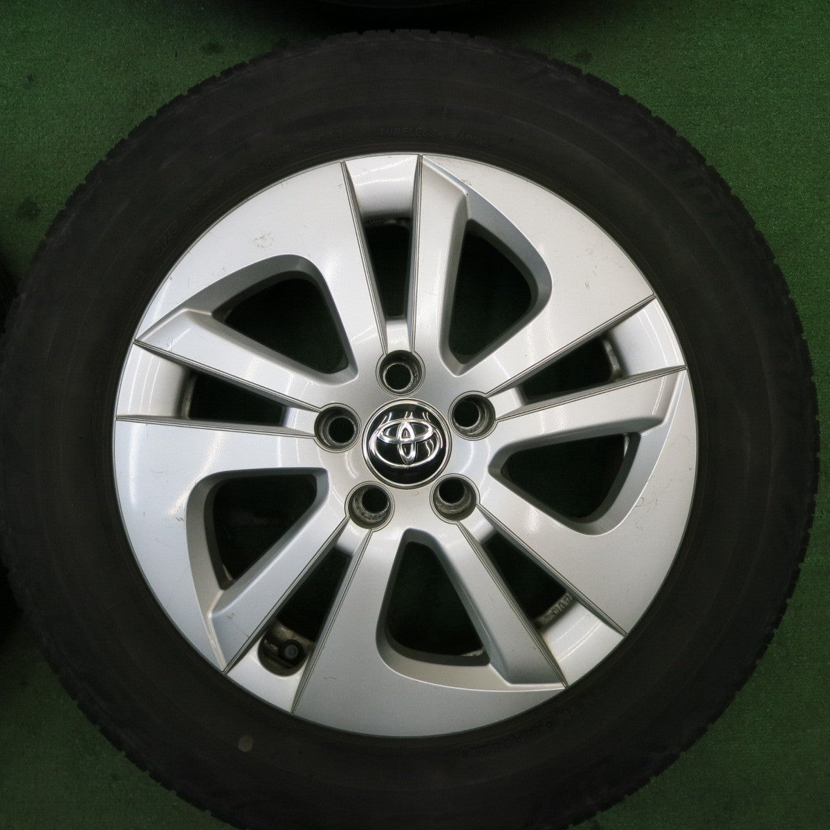 バリ溝!23年!8.5分★トヨタ 50系 プリウス 純正 195/65R15 ブリヂストン エコピア NH100 15インチ PCD100/5H★5051403TNノ