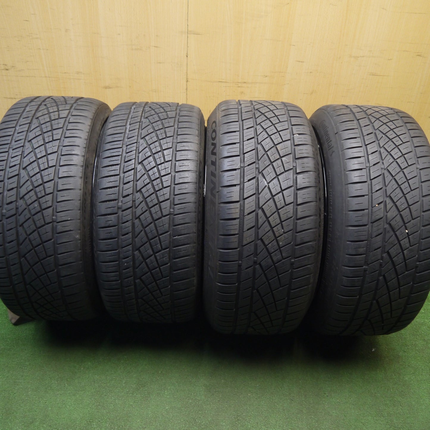 4本価格!22年★WORK XSA 戦 XS3-SR 245/35R19 245/40R19 コンチネンタル エクストリーム コンタクト DWS06 プラス 19インチ ワーク PCD114.3/5H★6021707Hノ