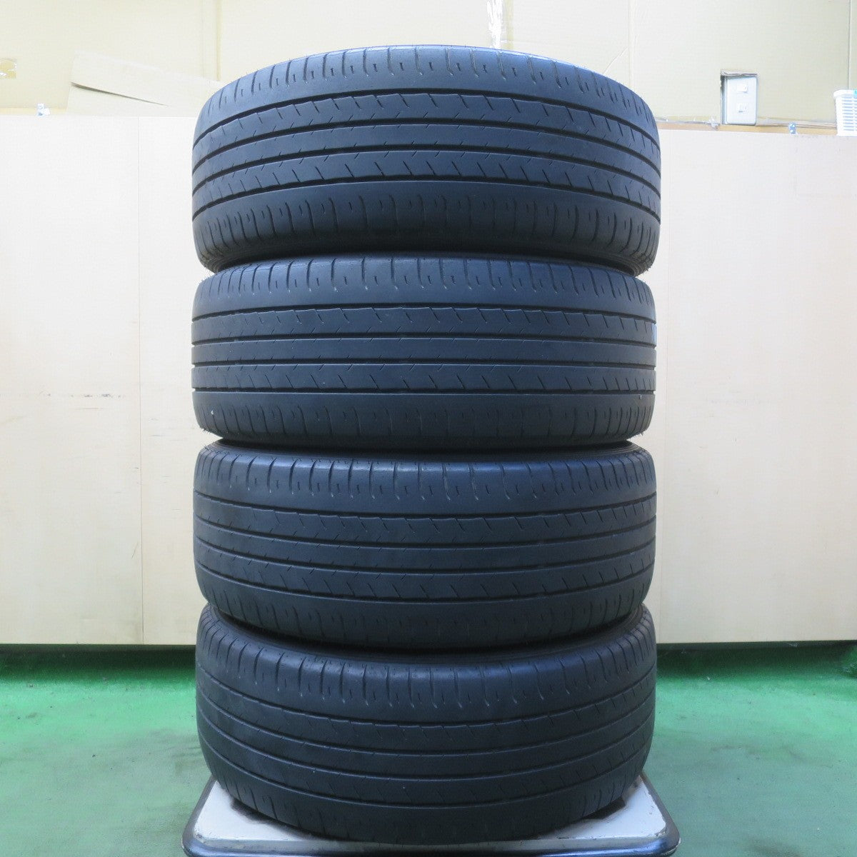 キレイ◎ホンダ RU ヴェゼル 純正 215/55R17 ダンロップ SPスポーツマックス 050 17インチ PCD114.3/5H◎6063003イノ