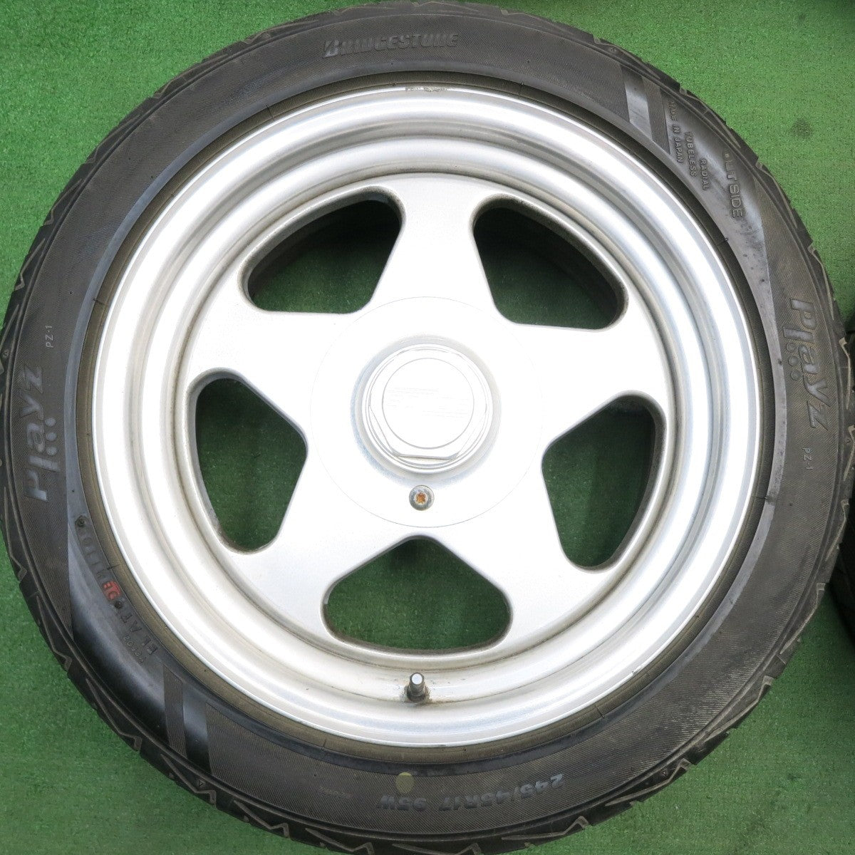 4本価格★BOYDS cast ターボテック 245/45R17 265/40R17 ブリヂストン PZ-1 G3 ボイド キャスト 17インチ PCD114.3 127/5H マルチ★5052505HAノ