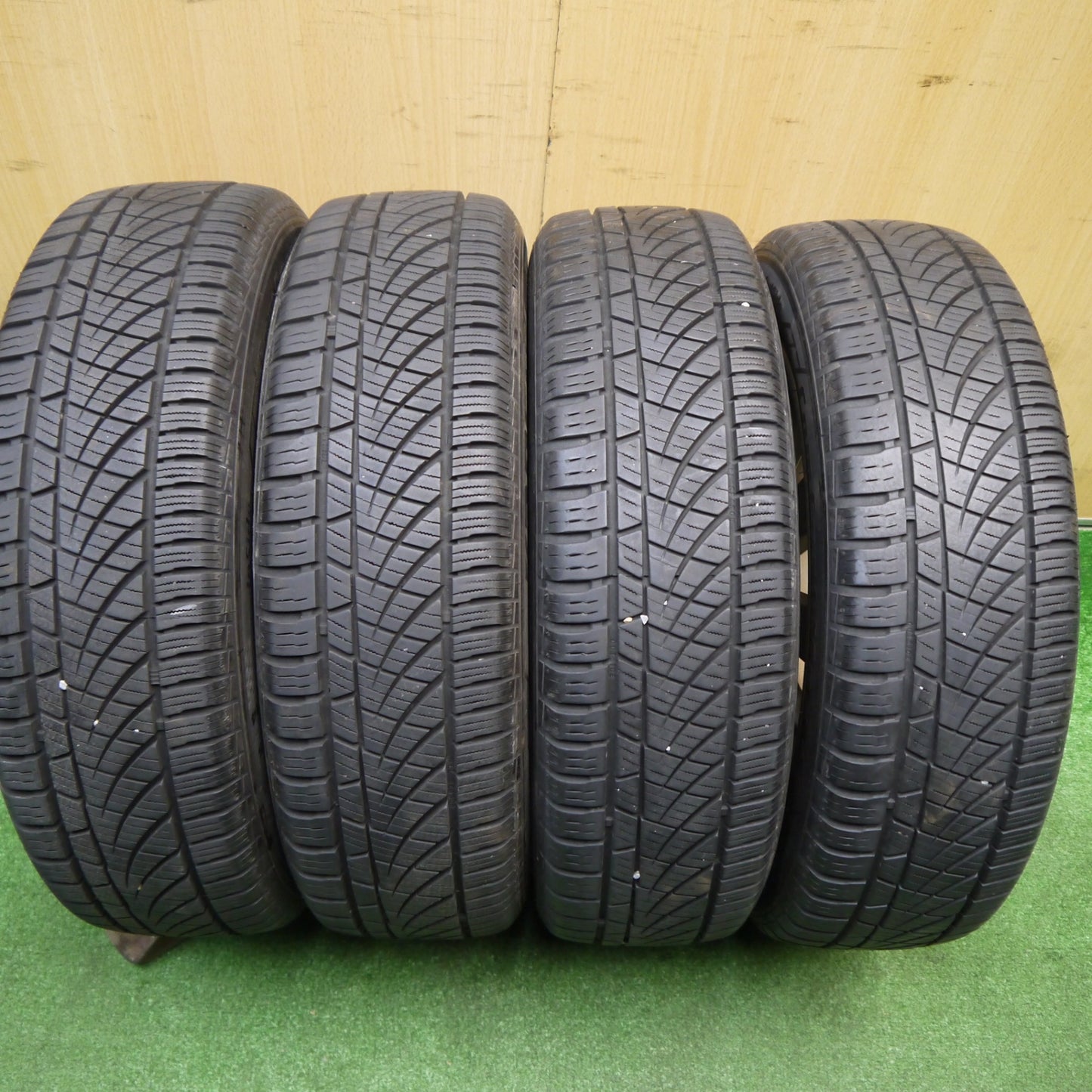 4本価格!21年★ダイハツ ムーヴ コンテ 等 純正 155/65R14 カプセン ComfortMax 4S オールシーズン 14インチ PCD100/4H★5111805Hス