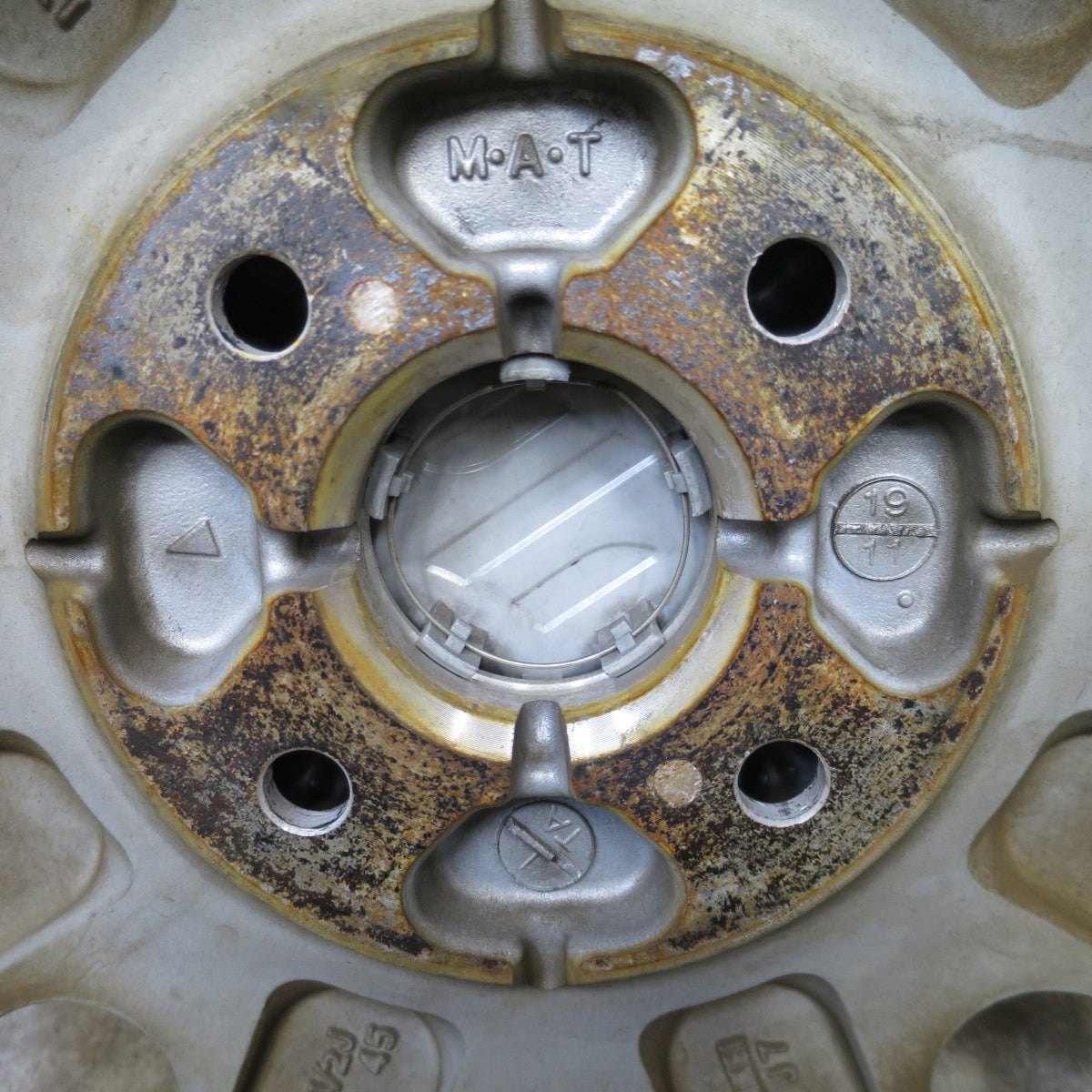 4本価格◎スズキ MK53S スペーシア ギア 純正 ホイール 14インチ 14×4.5J PCD100/4H◎6082802NGホ