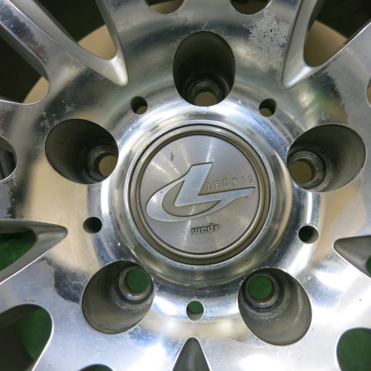 4本価格★LEONIS FW weds 18インチ ホイール 18×8J レオニス ウェッズ PCD114.3/5H★5071102SYホ
