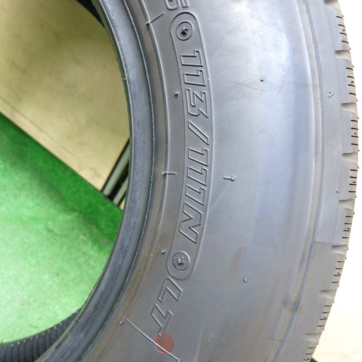 新車外し!24年!1本★トラック タイヤ 205/75R16 113/111N ヨコハマ SUPER STEEL RY108B 16インチ★5090301ナノタ
