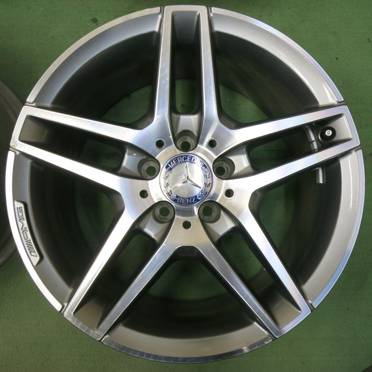 4本価格★ベンツ Eクラス W212 W207 純正 AMG ホイール 18インチ 18×8.5J 18×9J PCD112/5H★5051610SYホ