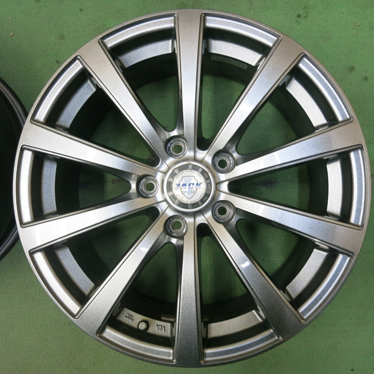 キレイ★ZACK JP-110 MONZA 17インチ ホイール ザック モンツァ 17×7J PCD114.3/5H★5062410SYホ