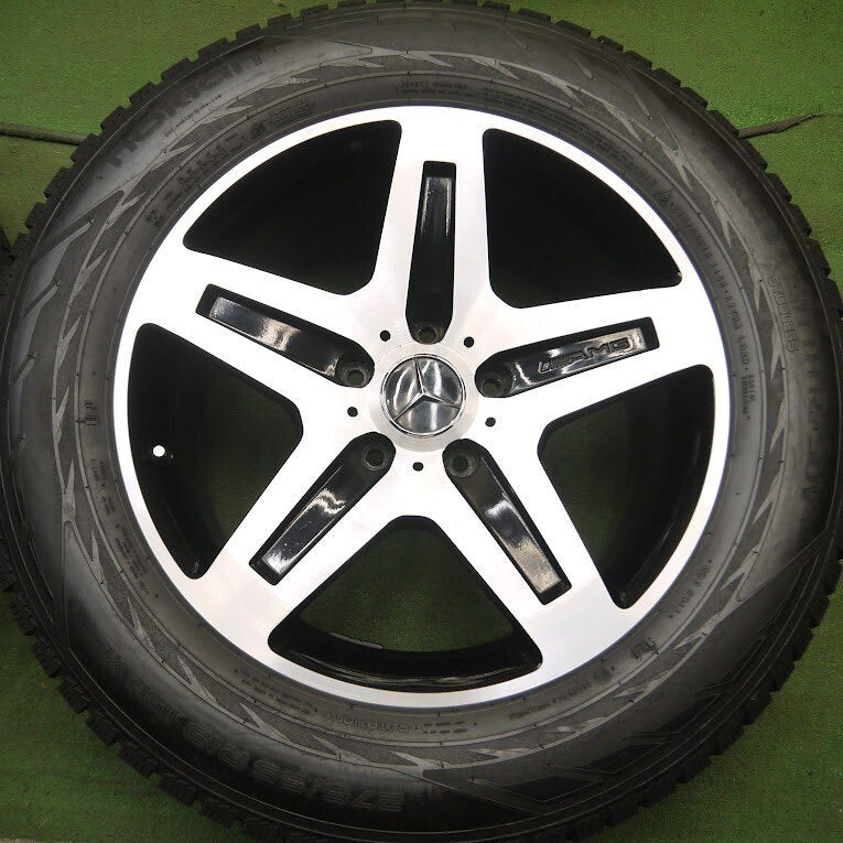 キレイ★ベンツ W463 Gクラス G55 純正 AMG スタッドレス 275/55R19 ノキアン ハッカペリッタ R2 SUV PCD130/5H★3121809Hス
